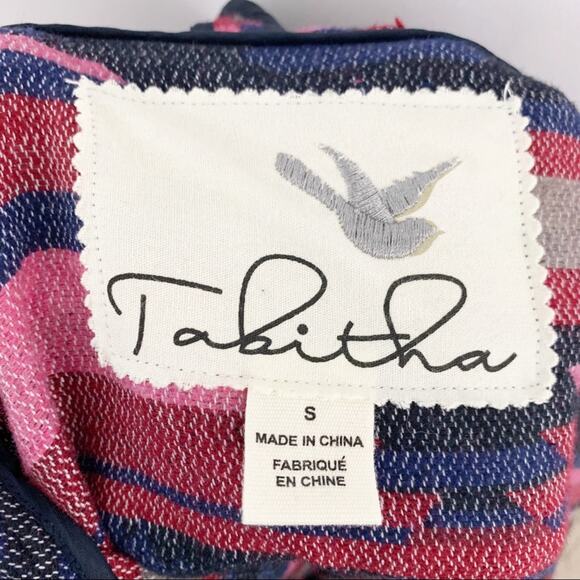 Anthropologie Tabitha Leona Aztec Wrap Coat S - Picture 5 of 10